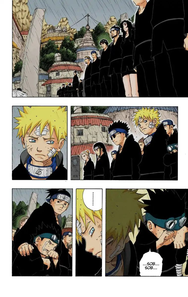 Naruto - Full Color - Vol.16 Chapter 139: Eulogy