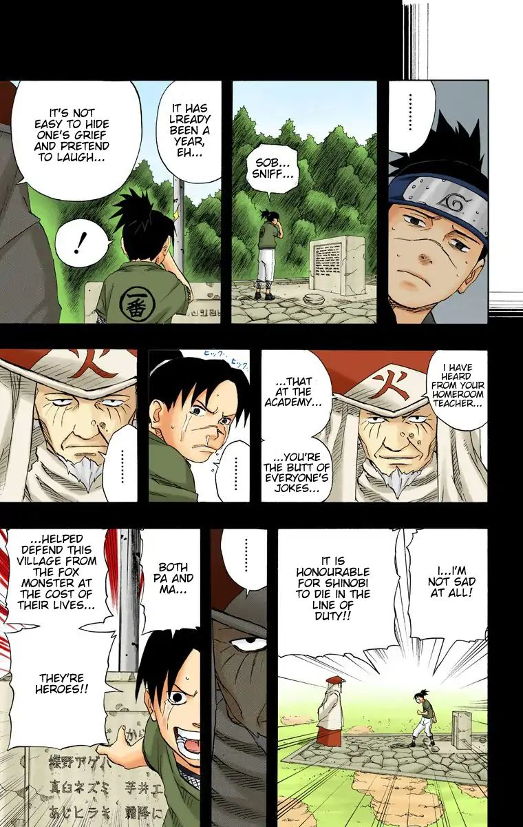 Naruto - Full Color - Vol.16 Chapter 139: Eulogy