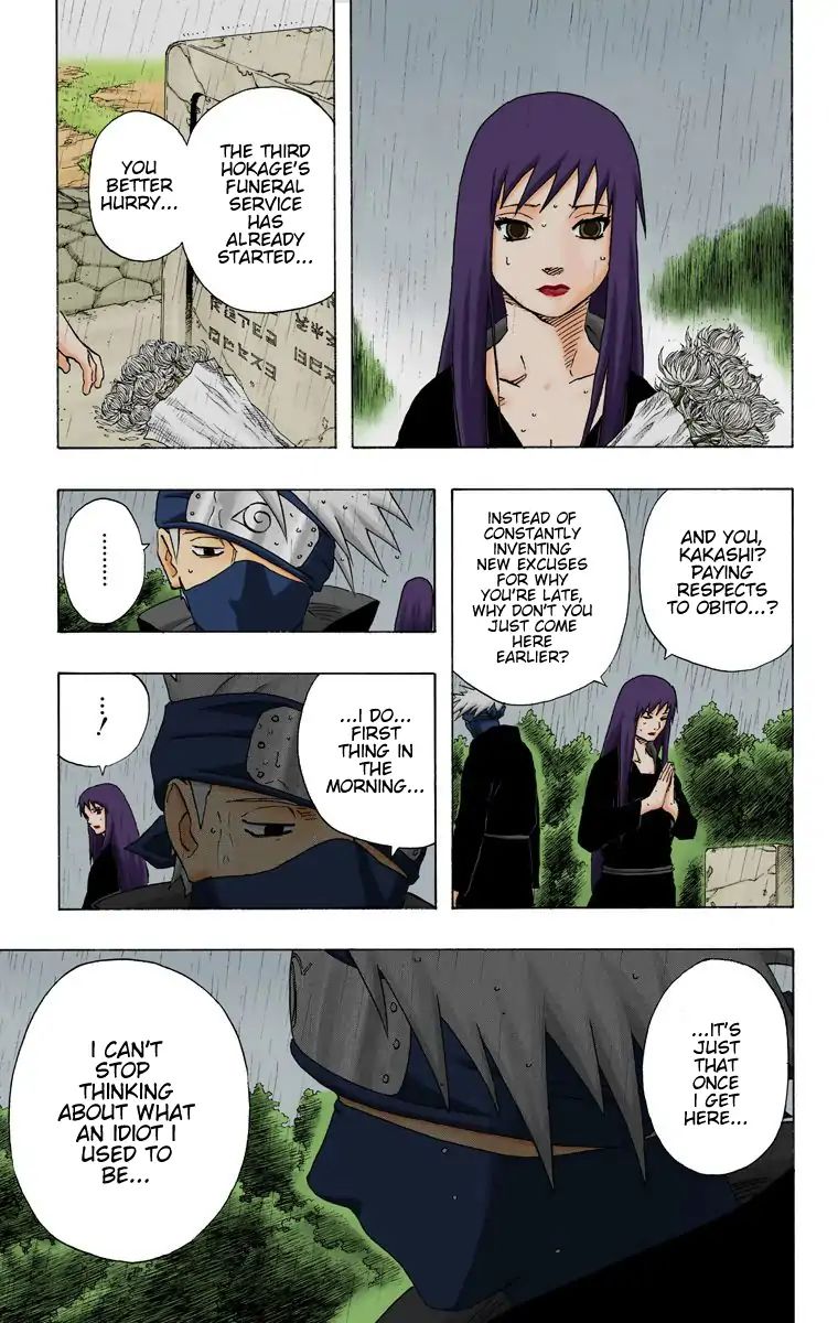 Naruto - Full Color - Vol.16 Chapter 139: Eulogy