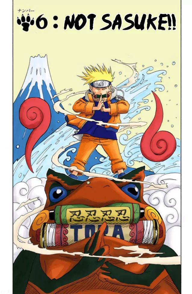 Naruto - Full Color - Vol.1 Chapter 6: Not Sasuke!!