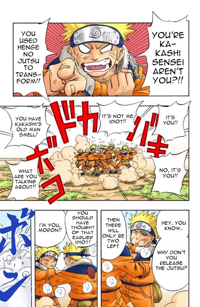 Naruto - Full Color - Vol.1 Chapter 6: Not Sasuke!!