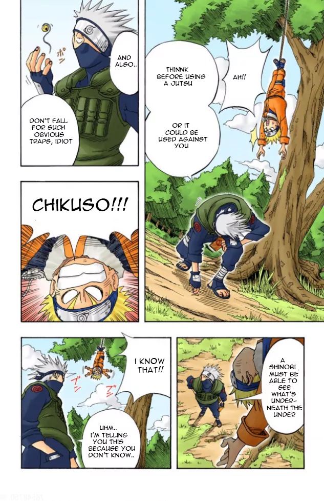 Naruto - Full Color - Vol.1 Chapter 6: Not Sasuke!!