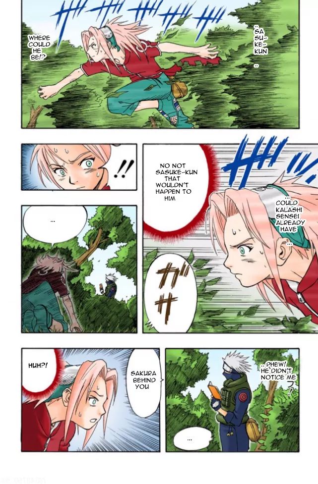 Naruto - Full Color - Vol.1 Chapter 6: Not Sasuke!!