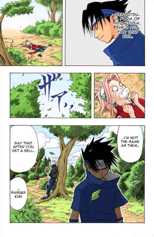 Naruto - Full Color - Vol.1 Chapter 6: Not Sasuke!!