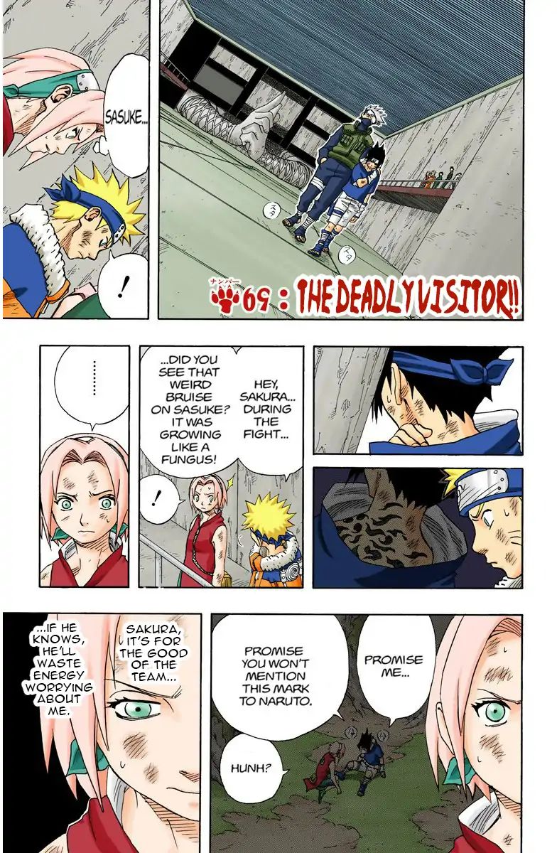 Naruto - Full Color - Vol.8 Chapter 69: The Deadly Visitor