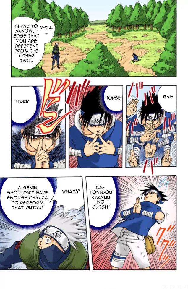 Naruto - Full Color - Vol.1 Chapter 7: Kakashi's Conclusion