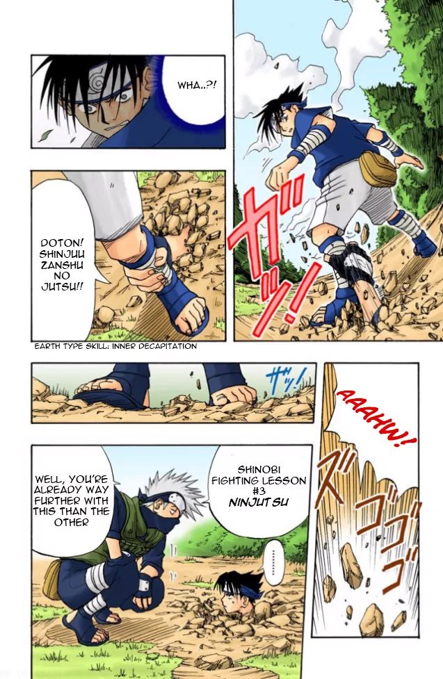 Naruto - Full Color - Vol.1 Chapter 7: Kakashi's Conclusion