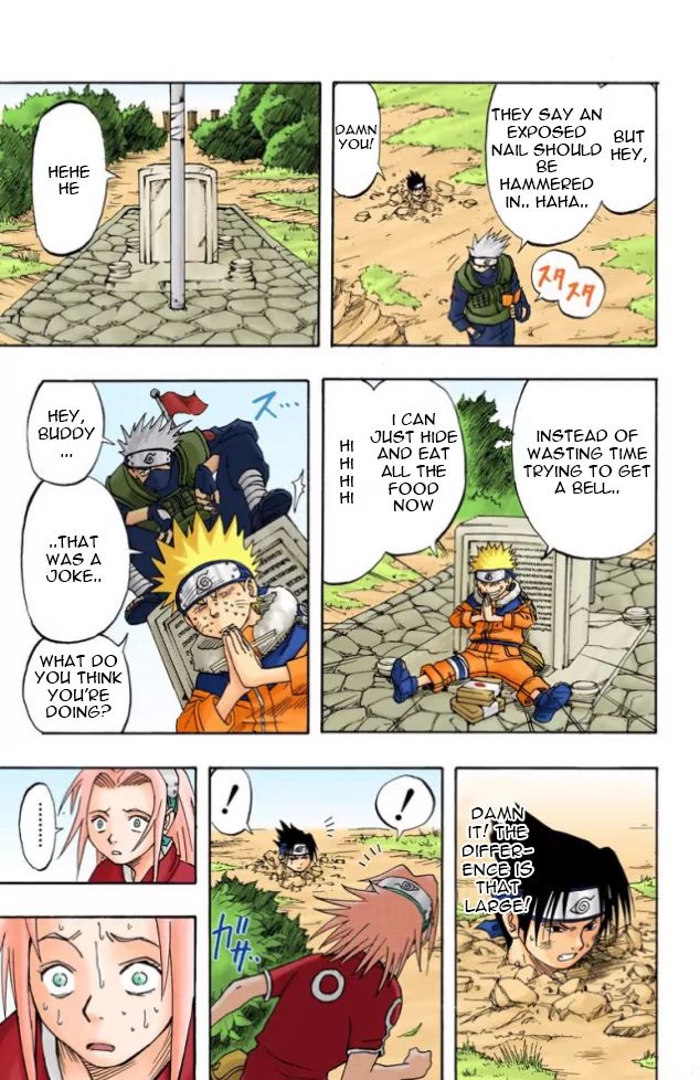 Naruto - Full Color - Vol.1 Chapter 7: Kakashi's Conclusion