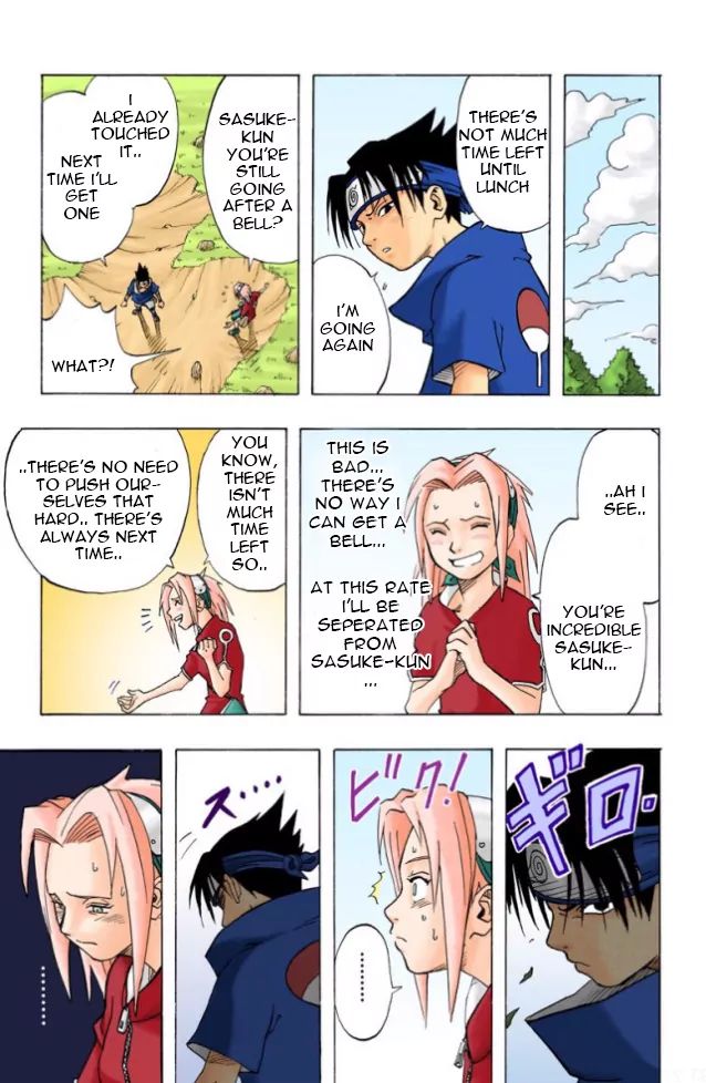 Naruto - Full Color - Vol.1 Chapter 7: Kakashi's Conclusion