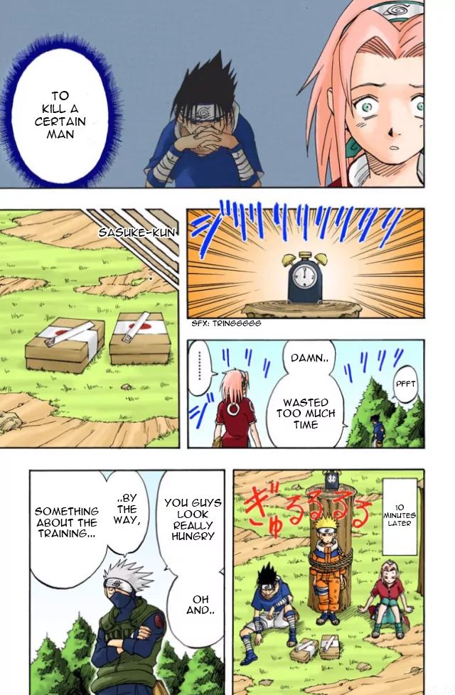 Naruto - Full Color - Vol.1 Chapter 7: Kakashi's Conclusion