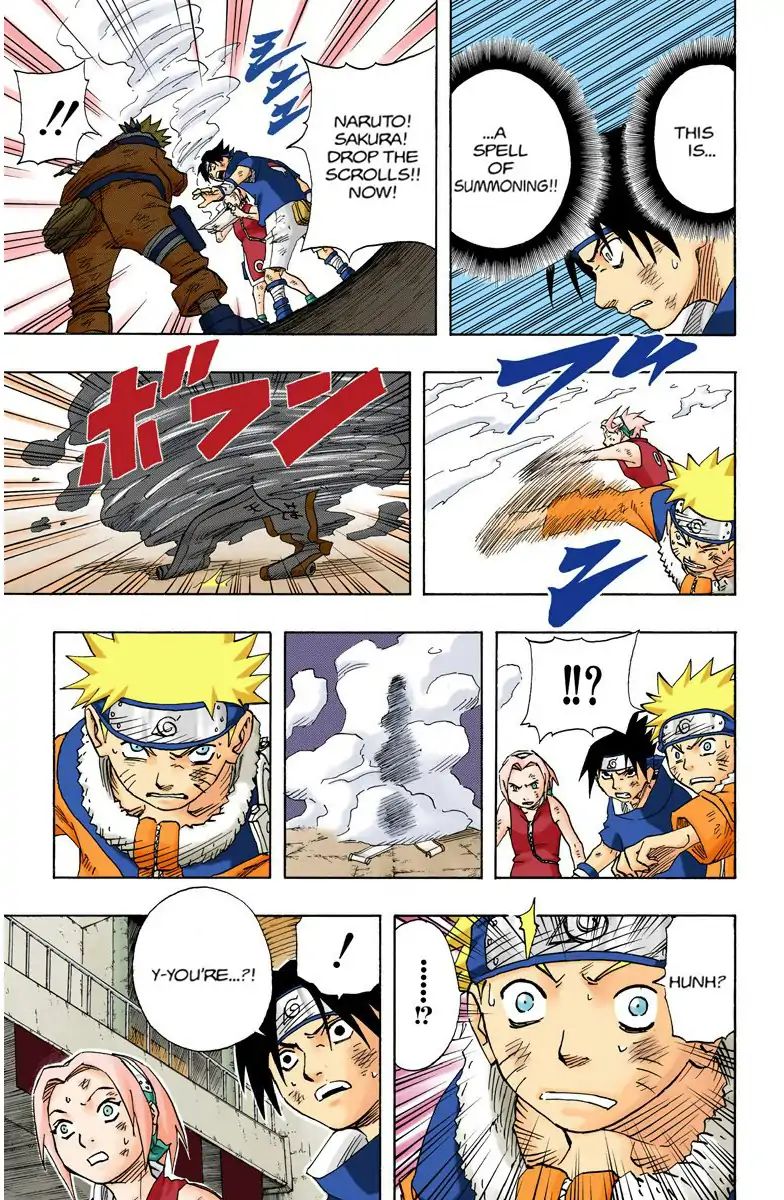 Naruto - Full Color - Vol.8 Chapter 64: Lord Hokage's Message