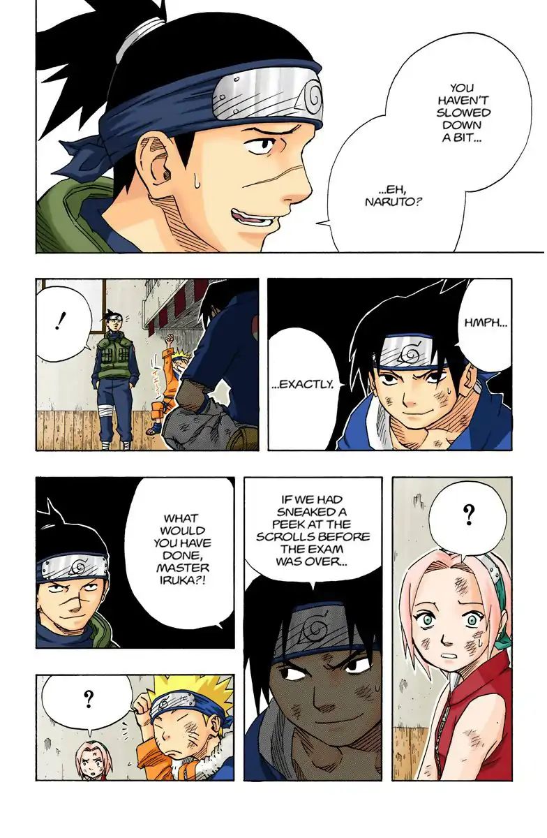 Naruto - Full Color - Vol.8 Chapter 64: Lord Hokage's Message