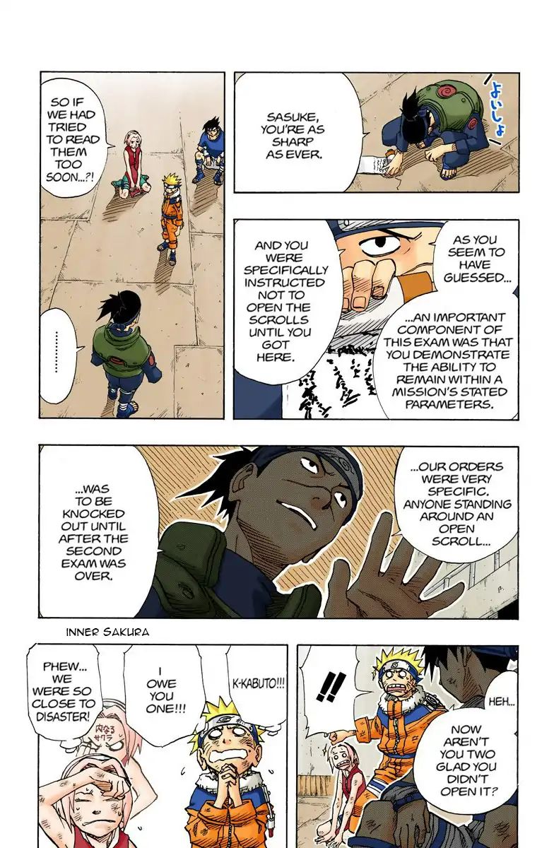 Naruto - Full Color - Vol.8 Chapter 64: Lord Hokage's Message