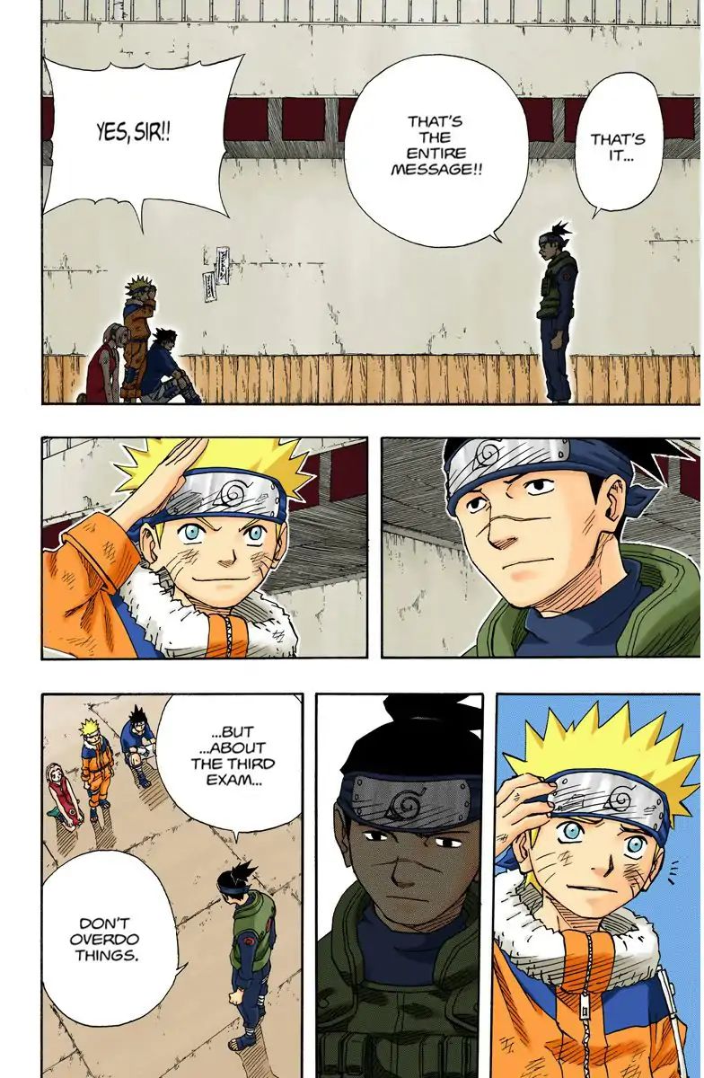 Naruto - Full Color - Vol.8 Chapter 64: Lord Hokage's Message