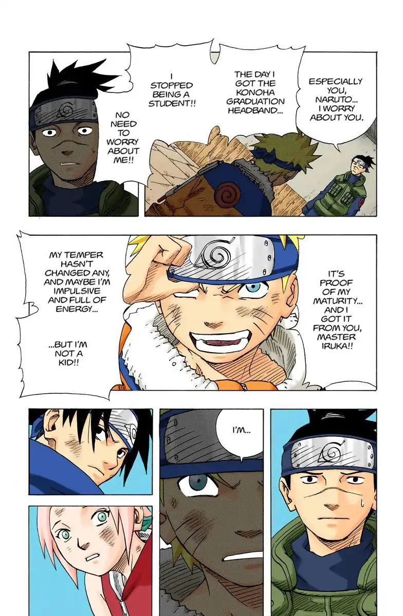 Naruto - Full Color - Vol.8 Chapter 64: Lord Hokage's Message