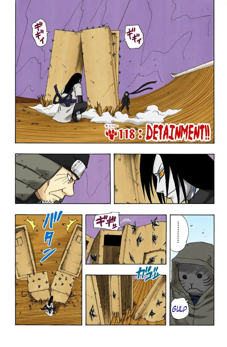 Naruto - Full Color - Vol.14 Chapter 118: Detainment!!