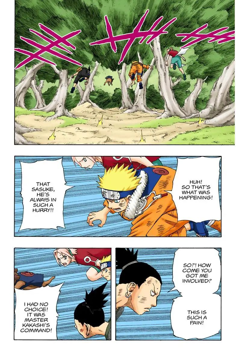 Naruto - Full Color - Vol.14 Chapter 118: Detainment!!