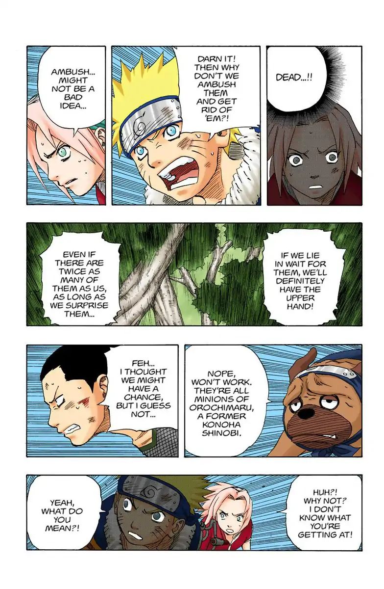 Naruto - Full Color - Vol.14 Chapter 118: Detainment!!