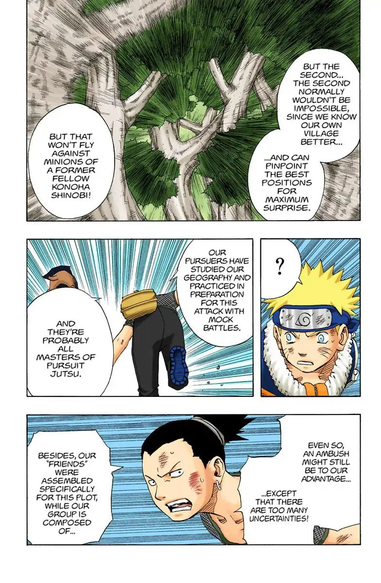 Naruto - Full Color - Vol.14 Chapter 118: Detainment!!