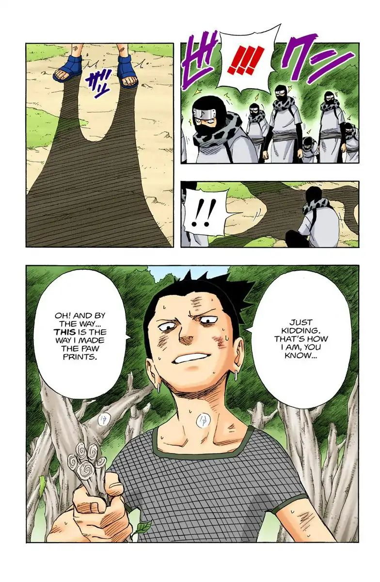 Naruto - Full Color - Vol.14 Chapter 118: Detainment!!