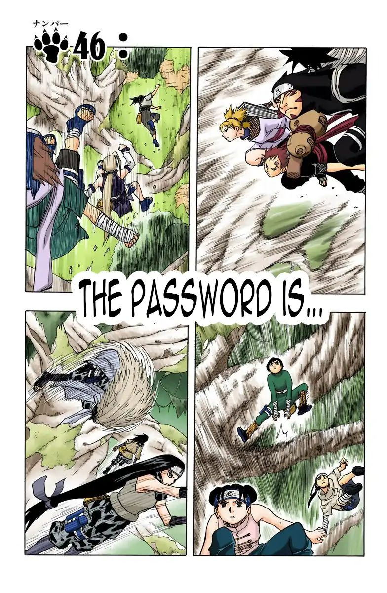 Naruto - Full Color - Vol.5 Chapter 46: The Password Is...