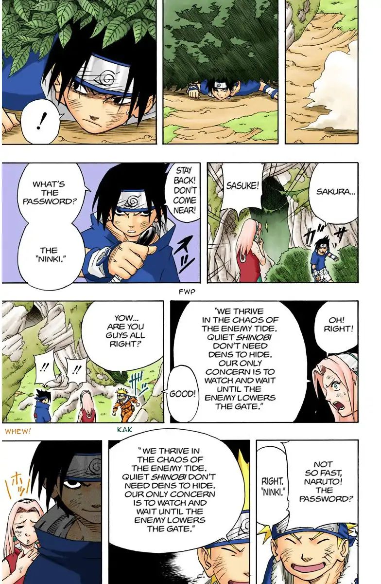 Naruto - Full Color - Vol.5 Chapter 46: The Password Is...