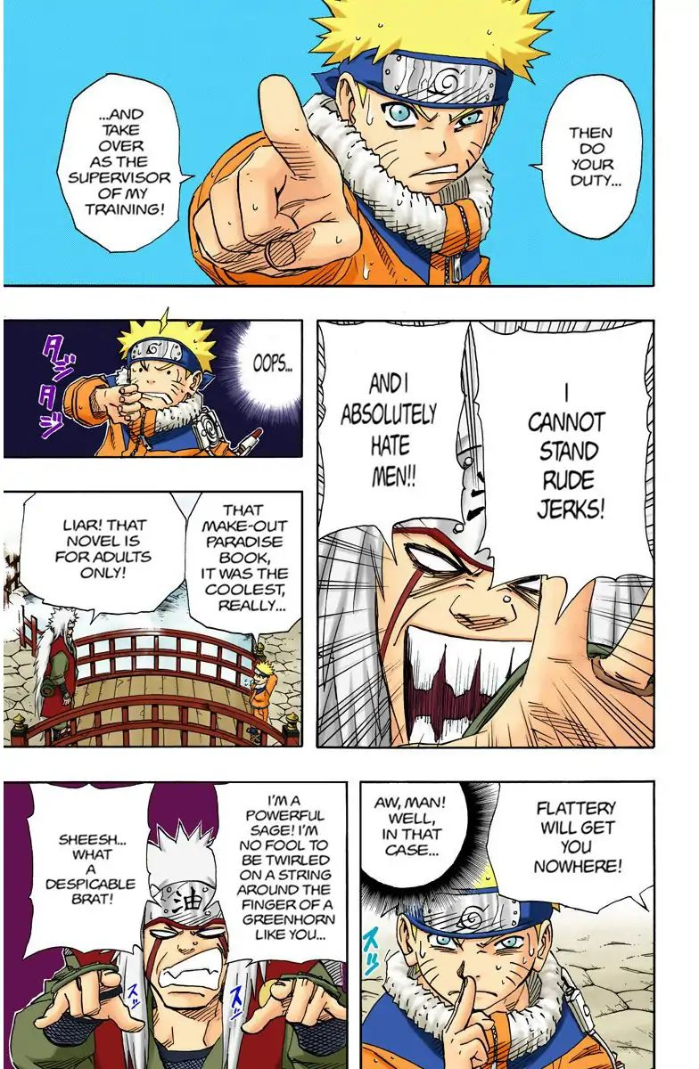 Naruto - Full Color - Vol.11 Chapter 91: Make Me Your Disciple?!