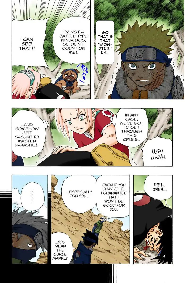 Naruto - Full Color - Vol.15 Chapter 129: To Hurt!!