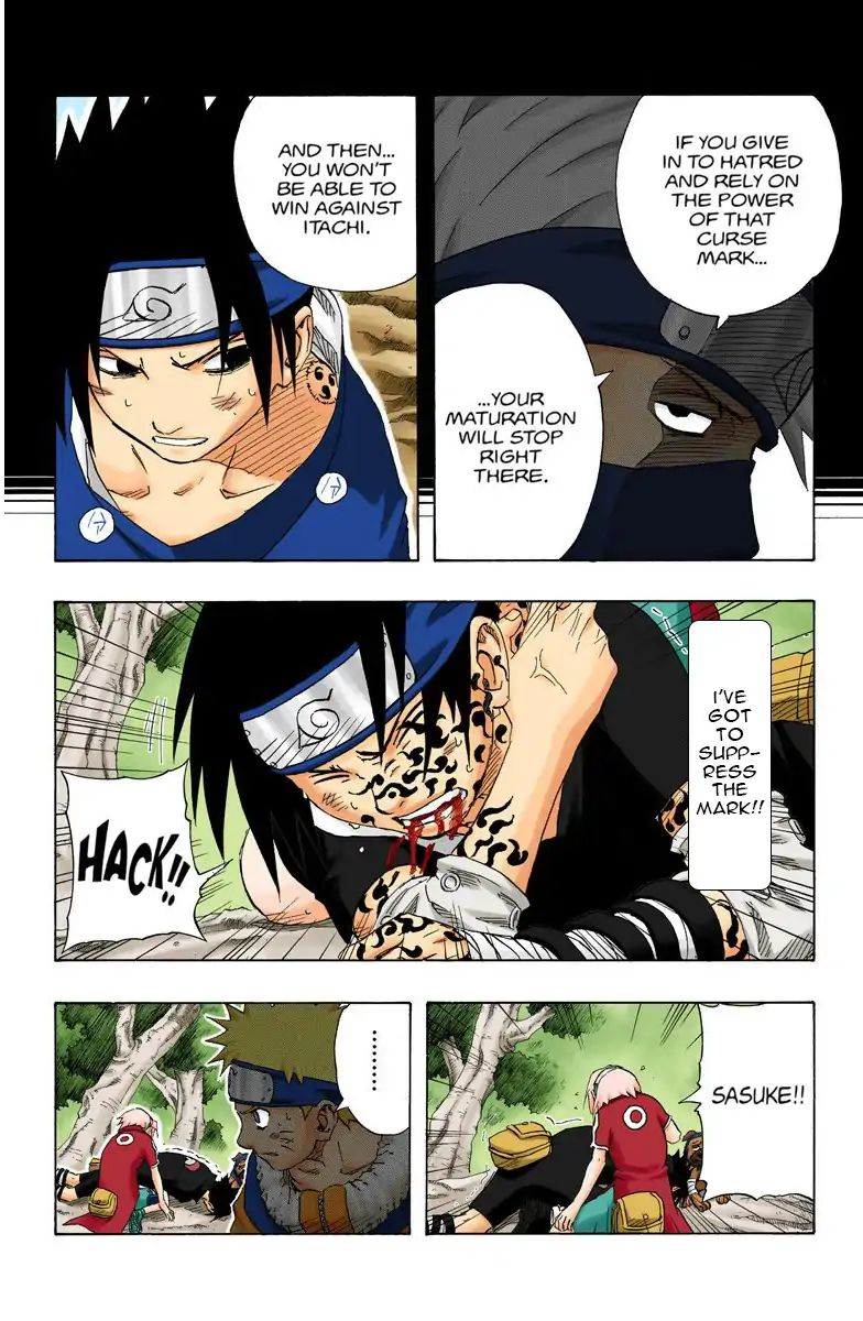 Naruto - Full Color - Vol.15 Chapter 129: To Hurt!!