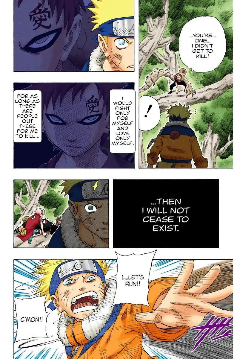 Naruto - Full Color - Vol.15 Chapter 129: To Hurt!!