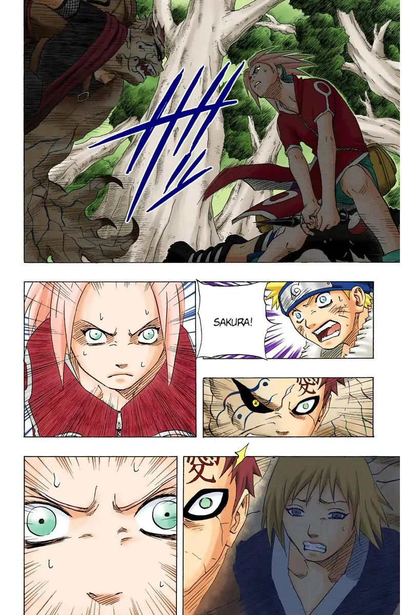 Naruto - Full Color - Vol.15 Chapter 129: To Hurt!!