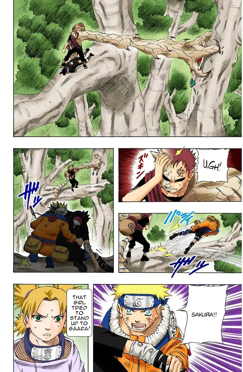 Naruto - Full Color - Vol.15 Chapter 129: To Hurt!!