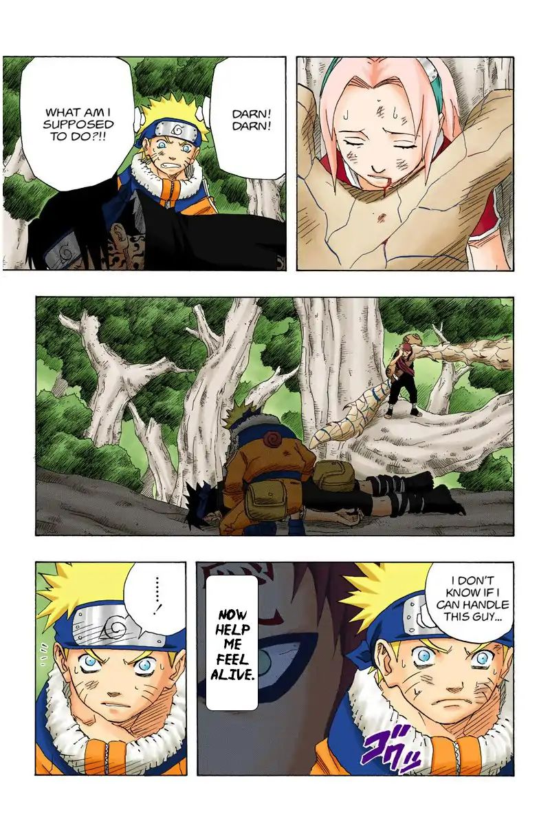 Naruto - Full Color - Vol.15 Chapter 129: To Hurt!!