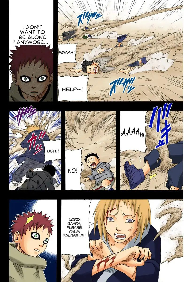 Naruto - Full Color - Vol.15 Chapter 129: To Hurt!!