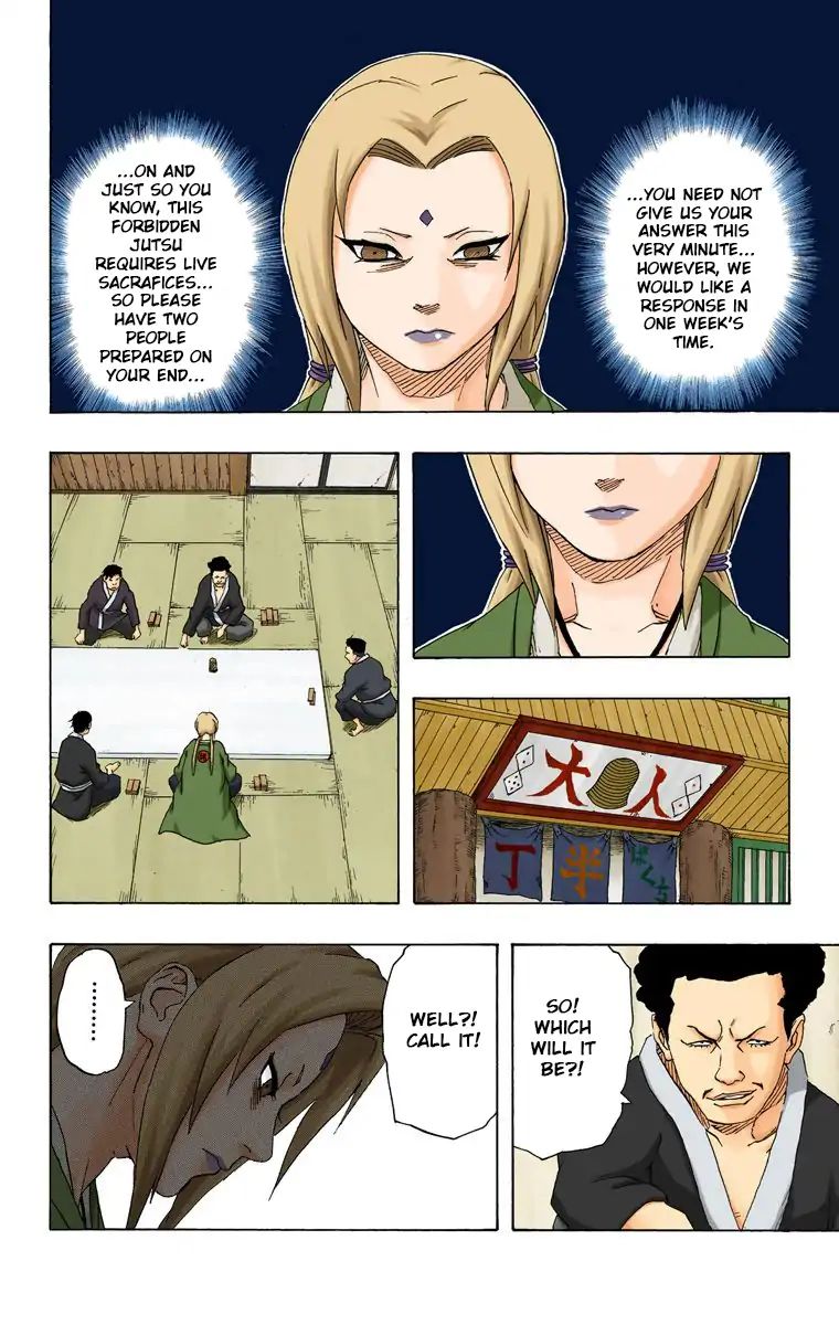 Naruto - Full Color - Vol.18 Chapter 161: Tsunade's Choice!!