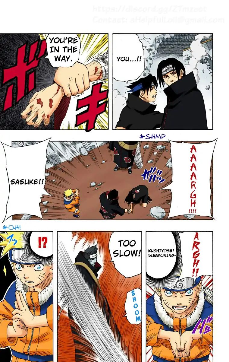 Naruto - Full Color - Vol.17 Chapter 146: Along With Hatred