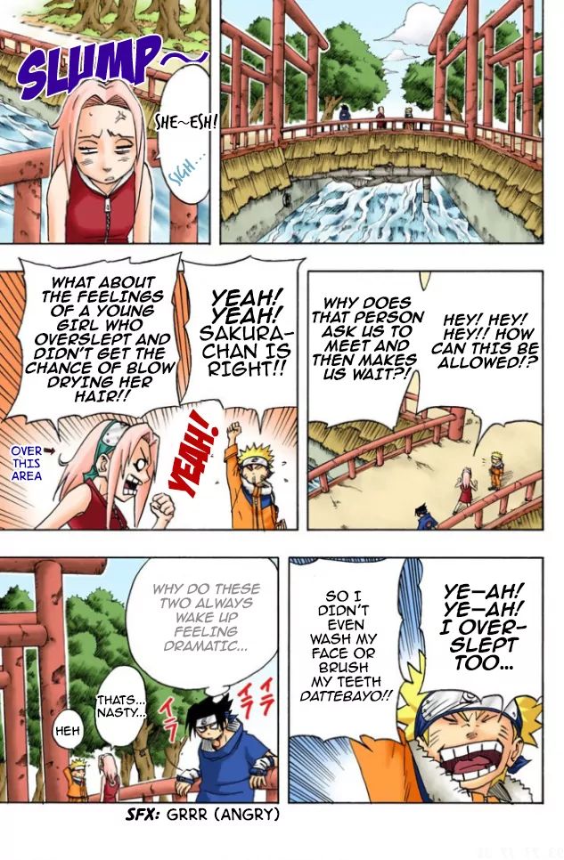 Naruto - Full Color - Vol.4 Chapter 36: Sakura's Depression