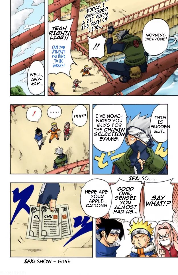 Naruto - Full Color - Vol.4 Chapter 36: Sakura's Depression