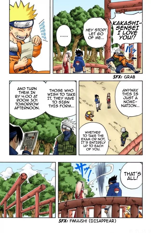 Naruto - Full Color - Vol.4 Chapter 36: Sakura's Depression