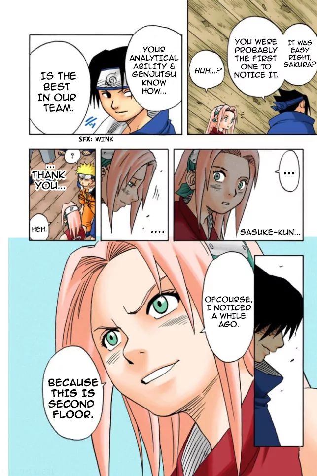 Naruto - Full Color - Vol.4 Chapter 36: Sakura's Depression