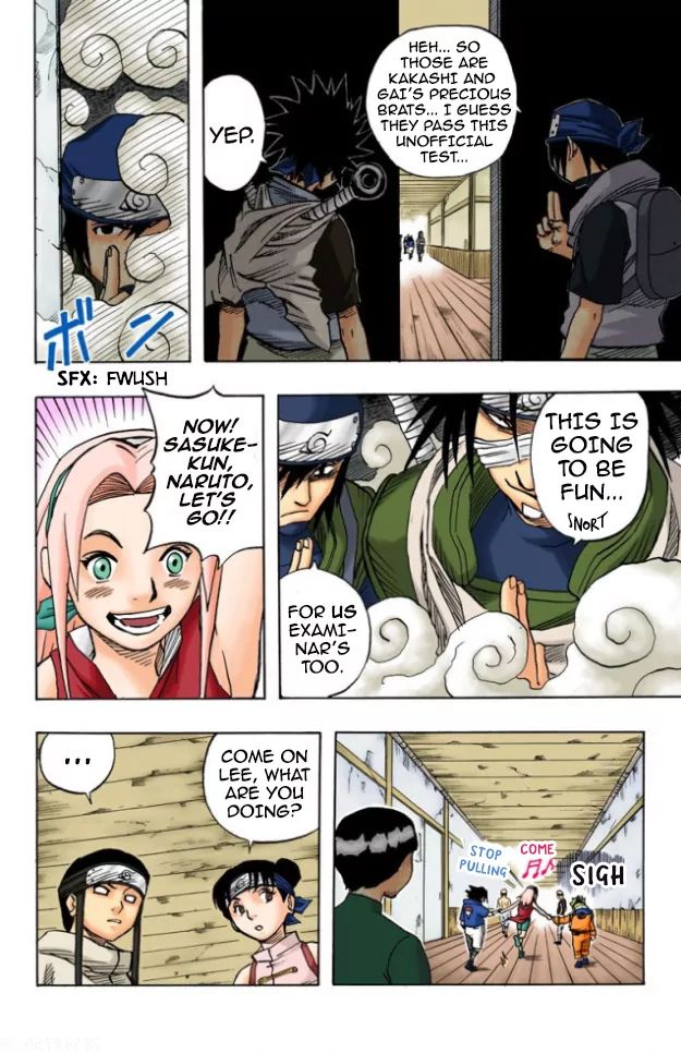 Naruto - Full Color - Vol.4 Chapter 36: Sakura's Depression