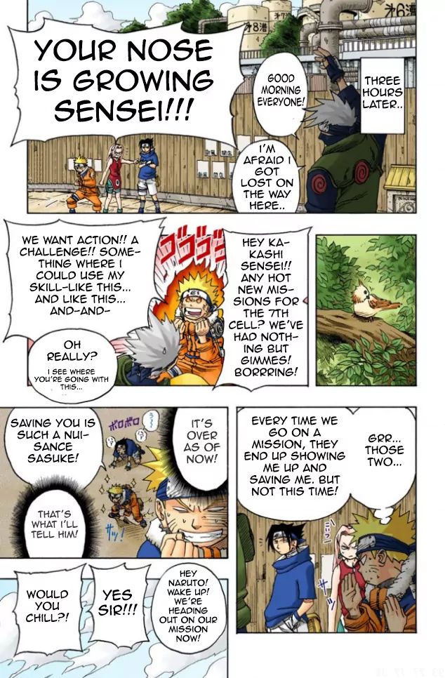 Naruto - Full Color - Vol.4 Chapter 34: Intruders?