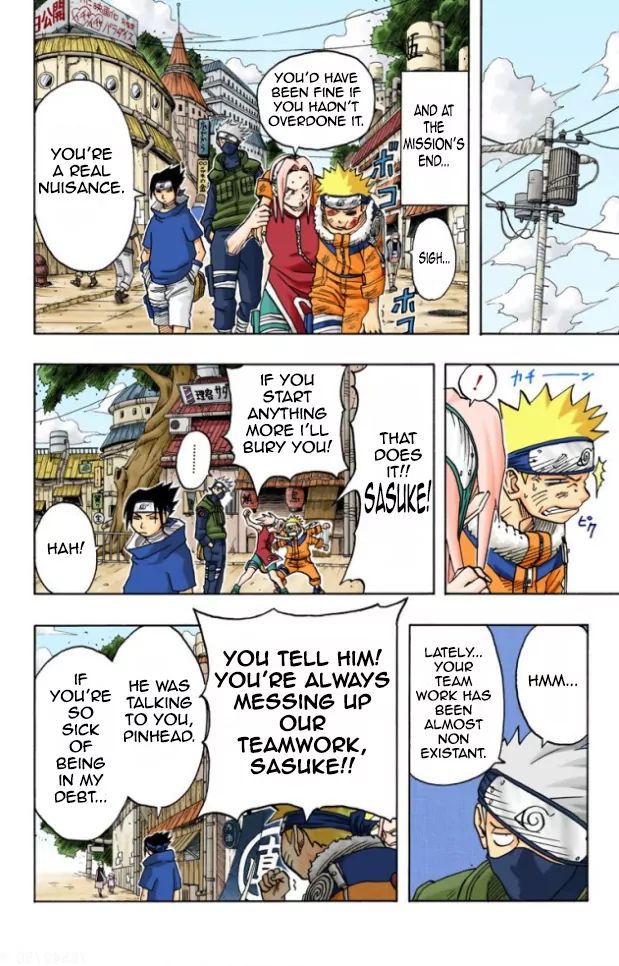 Naruto - Full Color - Vol.4 Chapter 34: Intruders?