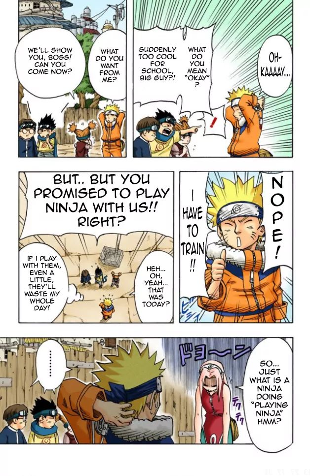 Naruto - Full Color - Vol.4 Chapter 34: Intruders?