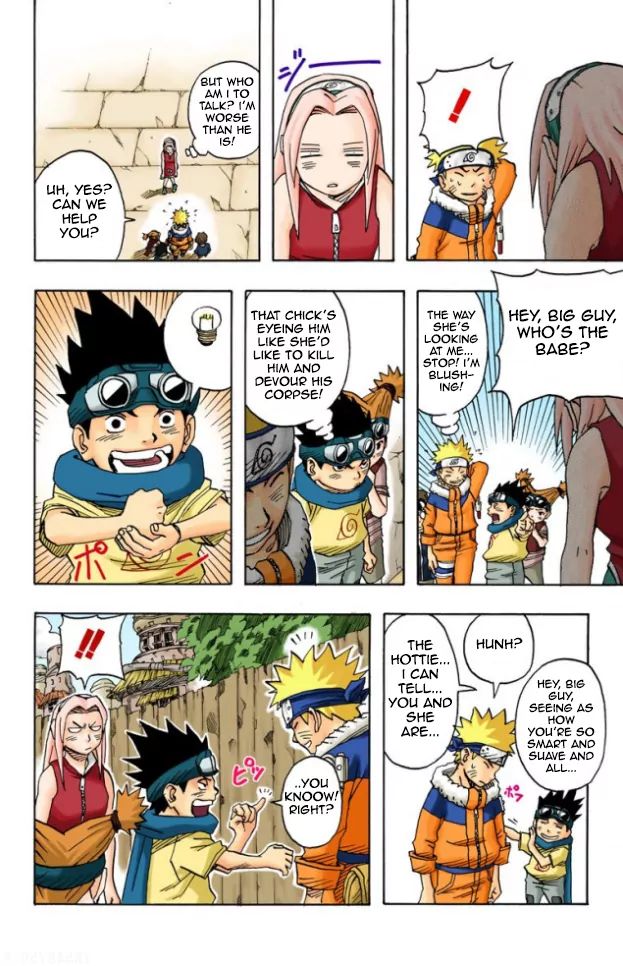 Naruto - Full Color - Vol.4 Chapter 34: Intruders?