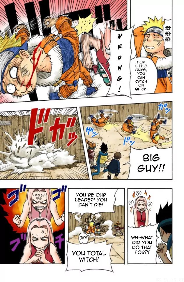 Naruto - Full Color - Vol.4 Chapter 34: Intruders?