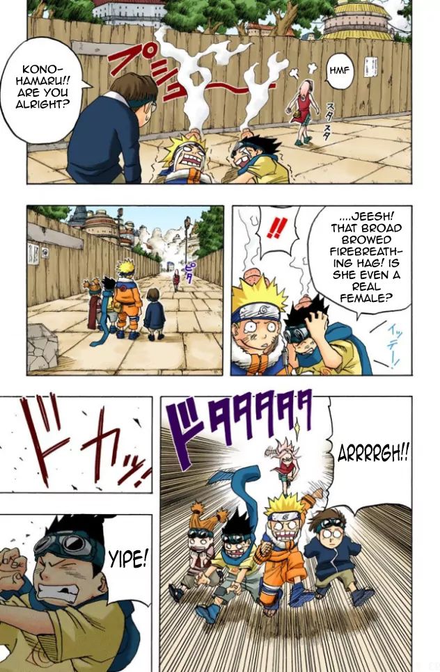 Naruto - Full Color - Vol.4 Chapter 34: Intruders?