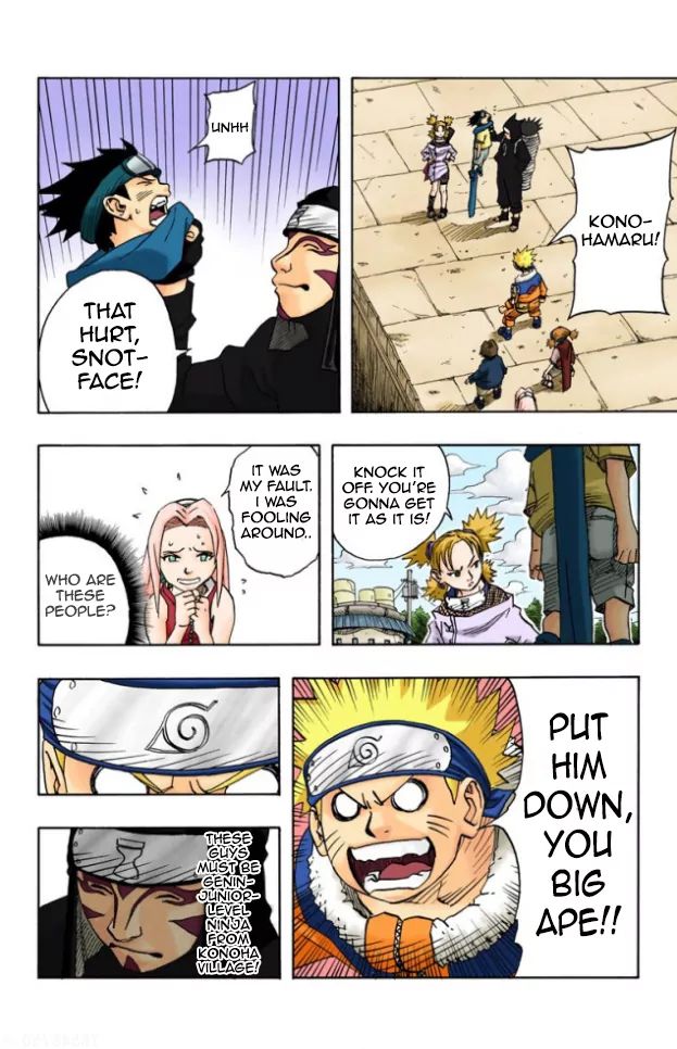 Naruto - Full Color - Vol.4 Chapter 34: Intruders?