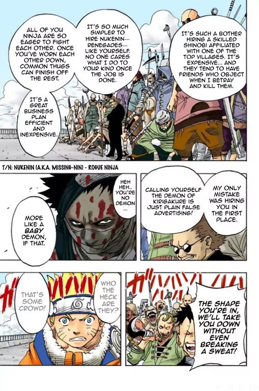 Naruto - Full Color - Vol.4 Chapter 32: The Tool Named Shinobi