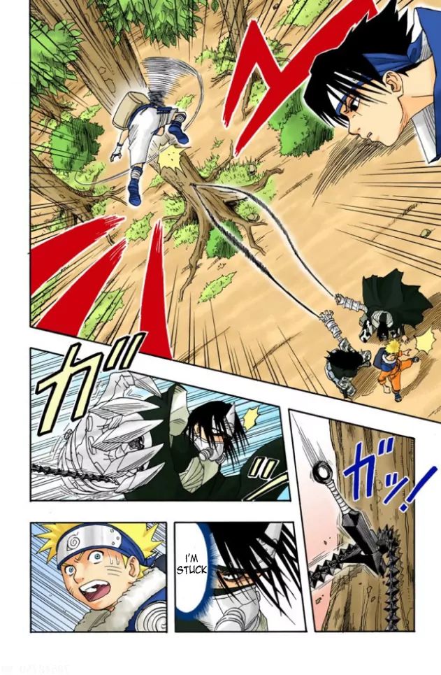 Naruto - Full Color - Vol.2 Chapter 10: 2 Down